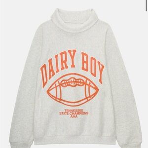 NWT Dairy Boy TN Study Break Mockneck Sweater